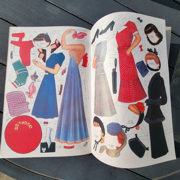 Glamour Girl Paper Doll Book by Queen Holden (Uncut) ~ Vintage Fashion Look ~ - Picture 11 of 16